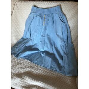 Sciacca chambray skirt girls size 20Y